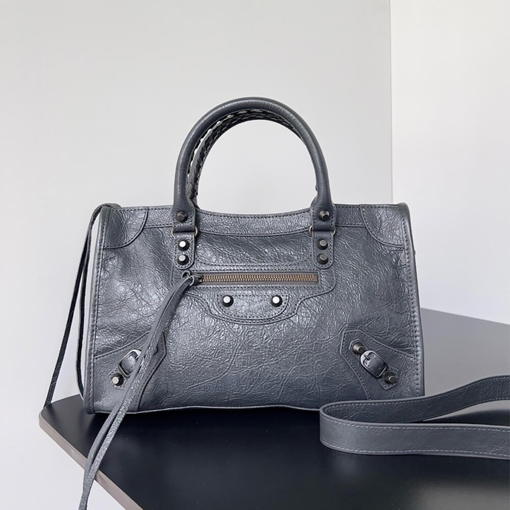 Balenciaga Women s Le City Bag Small(HIGH-END GRADE)